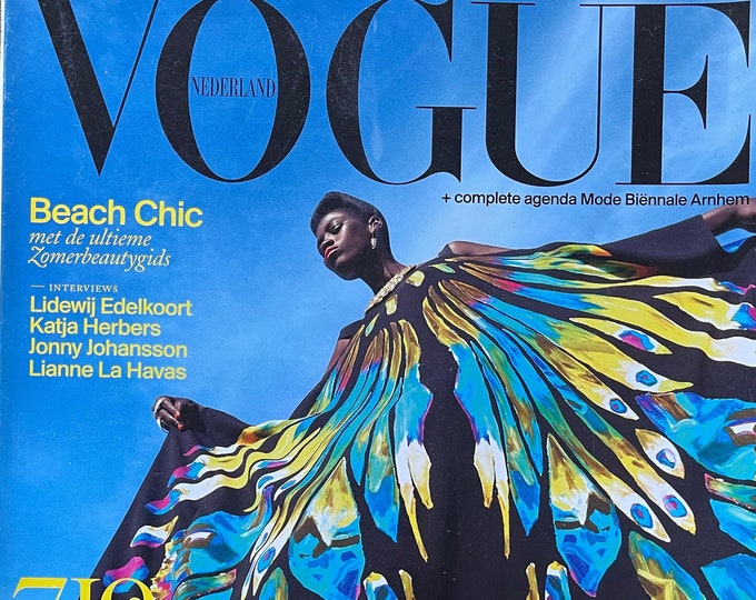 Own a piece of Vogue history -Vogue Netherlands cover Kinee Diouf