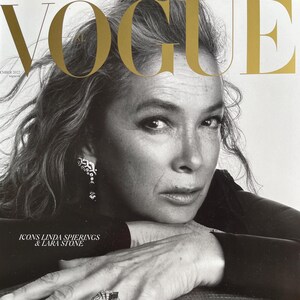 vogue paris1987 スーパーモデル LINDA 小冊子広告付き vogue paris1987 スーパーモデル LINDA 小冊子広告付き vogue