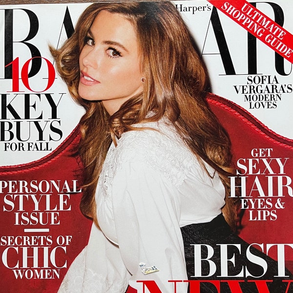 Harper's Bazaar magazine cover Sofia Vergara