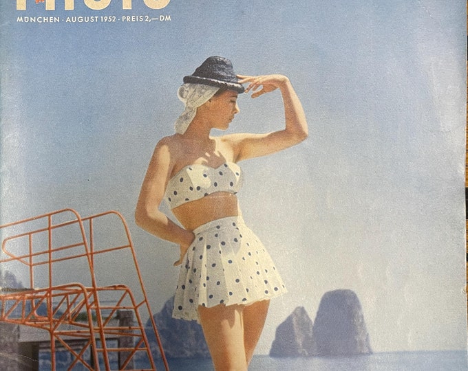 Pre-Owned Vintage rare Photo Magazine from 1952 - A Treasure for Photography Enthusiast!-Visual Culture & Photo Art Inspiring Images Stories