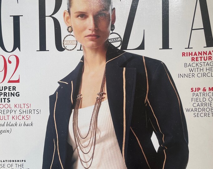 For Women who read fashion -Fashion magazine GRAZIA The Big Fashion Issue!