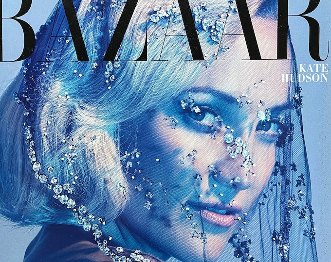 magazine Harper's Bazaar cover Kate Hudson