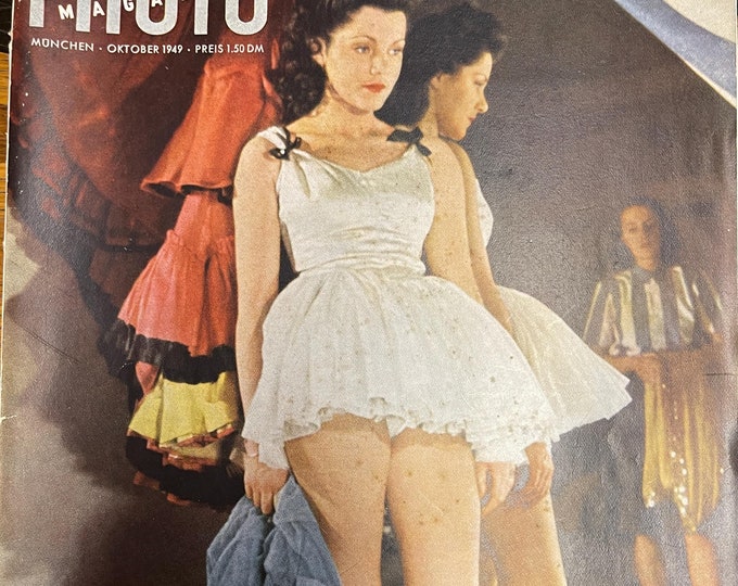 Pre-Owned Vintage rare Photo Magazine from 1949- A Treasure for Photography Enthusiast!-Visual Culture & Photo Art Inspiring Images Stories