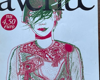 Fashion Culture - Vintage Dutch fashion glossy magazine AVENUE 2002-Collectible Print Issue Fashion & Lifestyle-Photograpy Culture