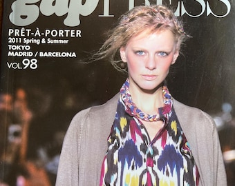 Pre-Owned Fashion magazine Gap Press magazine Pret a Porter Tokyo-Madrid-Barcelona- collections reports!