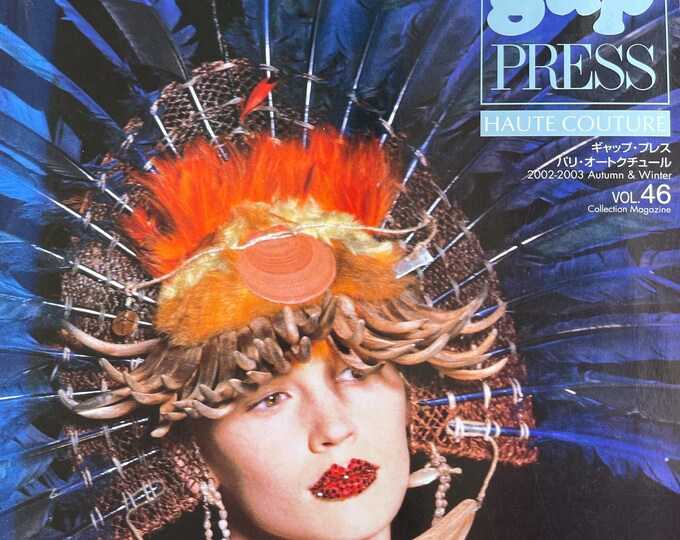 Runway-focused Fashion magazine Gap Press magazine Haute Couture Collections 2002 - 2003 Autumn & Winter