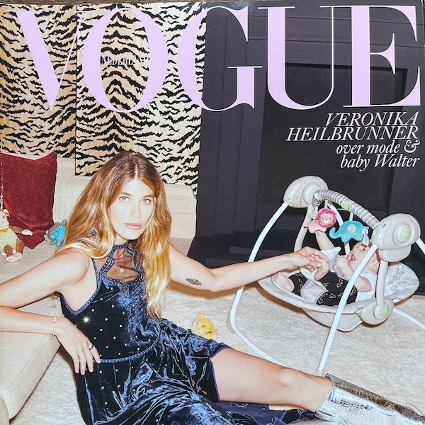 Vogue Netherlands magazine cover Veronika Heilbrunner