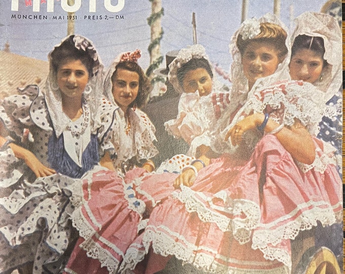 Pre-Owned Vintage rare Photo Magazine from 1951 - A Treasure for Photography Enthusiast!-Visual Culture & Photo Art Inspiring Images Stories