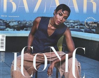 1983 HARPERS BAZAAR Magazine | Cover: Kim Alexis | March 1983