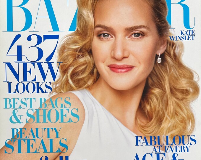 Magazine Harper's Bazaar cover image KATE WINSLET