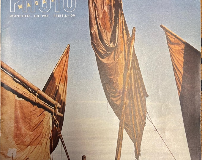 Pre-Owned Vintage rare Photo Magazine from 1953 - A Treasure for Photography Enthusiast!-Visual Culture & Photo Art Inspiring Images Stories