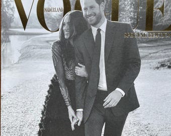 Vogue Netherlands magazine special edition the royal wedding issue, Meghan & Harry
