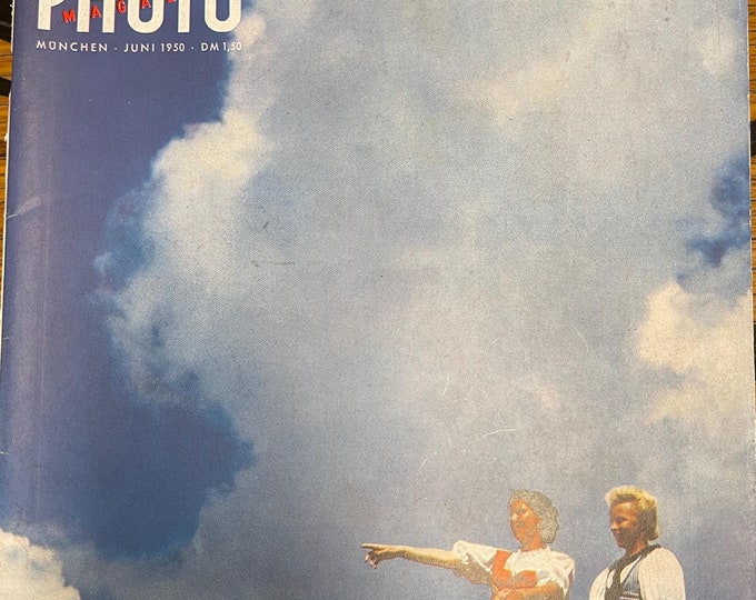Pre-Owned Vintage rare Photo Magazine from 1950 - A Treasure for Photography Enthusiast!-Visual Culture & Photo Art Inspiring Images Stories