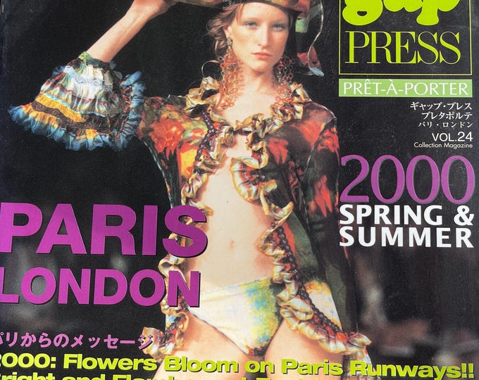 Runway-focused Fashion magazine Gap Press magazine Pret a Porter Paris London collections reports