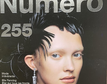 For Women who read fashion - French Fashion magazine Numero No.255 cover Julia Docournau - Elle fanning Eva Yelmani. NEW!