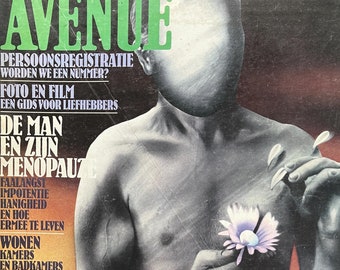 Fashion Culture - Vintage Dutch fashion glossy magazine AVENUE 1976-Collectible Print Issue Fashion & Lifestyle-Photograpy Culture