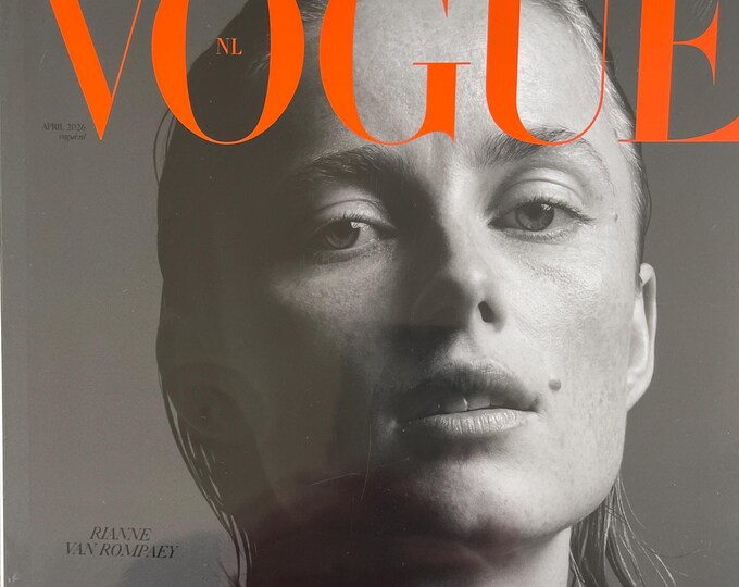 New Vogue Netherlands - April 2026 - Riaane van Rompay cover - special edition by Inez & Vinoodh - vintage special 7 covers!