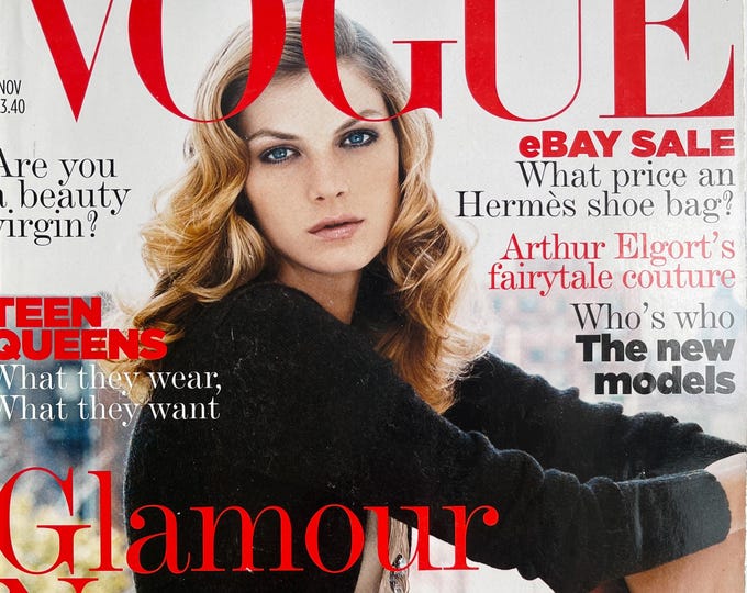 Vogue magazine 2004 cover Angela Lindvall - Fashion Covers Photography Models & Editorials