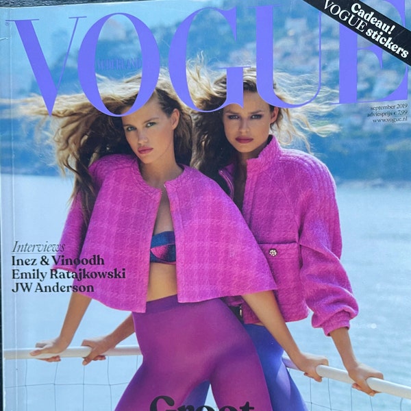 Vogue Netherlands Inez & Vinoodh cover Luna Bijl