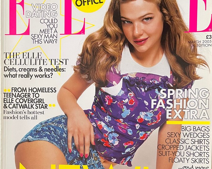 For Women who read fashion -Fashion magazine ELLE cover Susan Eldridge