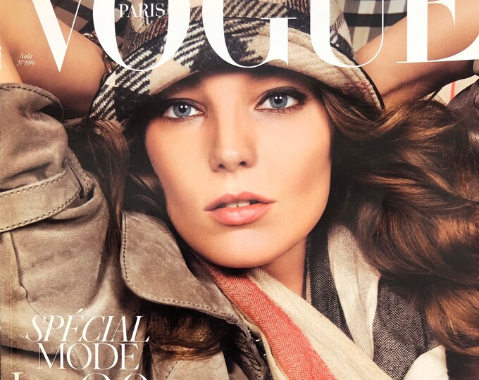 Own a piece of Vogue history-Magazine Vogue Paris-Iconic style & Cover Photography Fashion Models Collectible Issue!