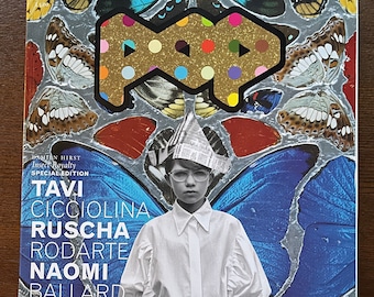 POP magazine No.21 special edition Damien Hirst Insect Royalty