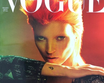 Own a piece of Vogue history-magazine Vogue Paris Noel en Musique-Iconic style & cover Photography fashion models