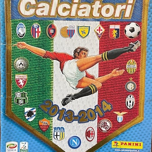 Your Archive of Sport - Magazine Italia Calciatori album panini empty-Legendary Athletes- Collectible Back Issue