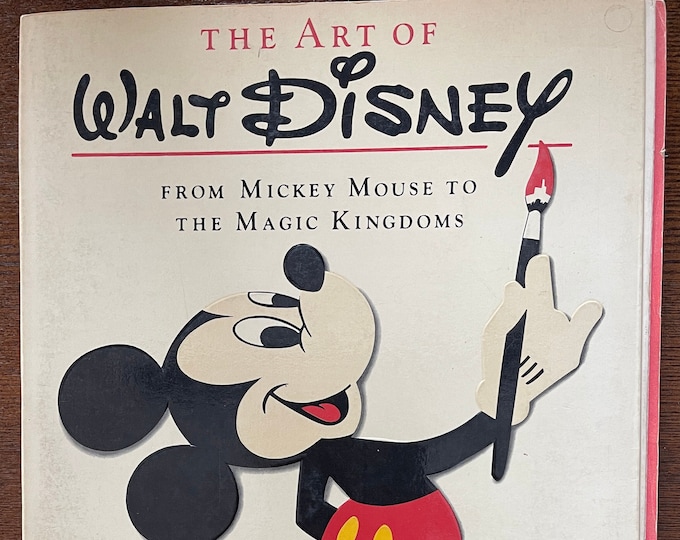 Pre-Owned vintage rare The art of Walt Disney Christopher finch book 1973