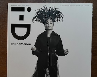 Magazine i - D Phenomenon Naomi Campbell by Paolo Rovers