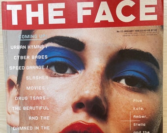Le magazine Face de janvier 1998 fait la couverture des filles de 97 ans, Kate, Amber, Stella....