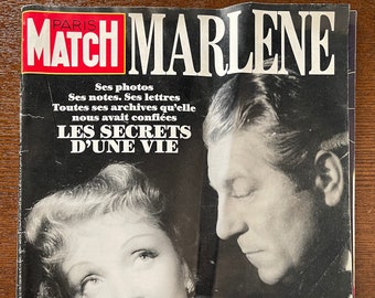 Paris Match 1992 Marlene