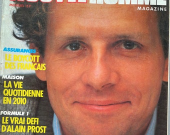 For men who read fashion - Vintage rare fashion magazine NOUVEL HOMME 1983