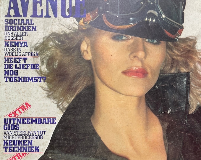 Vintage Dutch fashion glossy AVENUE April 1978, Vintage advertising & fashion!