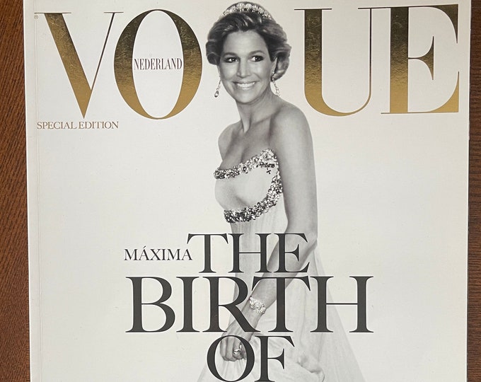 Pre-Owned Vogue Netherlands magazine May 2013 - Queen Maxima - Special Edition The Birth of a Queen!