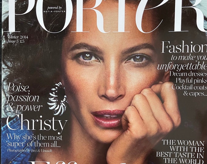 Porter magazine 2014