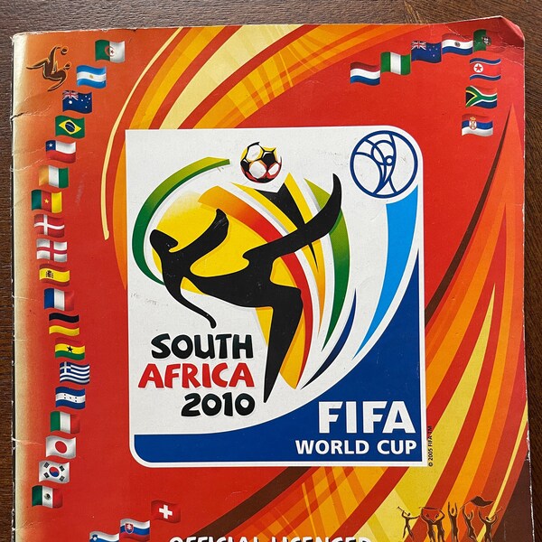 Panini South Africa 1010 album Fifa World Cup empty!