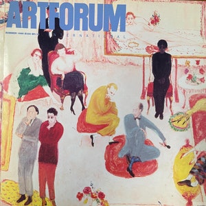 vintage rare magazine ARTFORUM INTERNATIONAL 1995-Visual Culture in Print