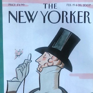 The cover's just the beginning - The New Yorker 2007 Iconic Journalism & Cartoons - Collectible Issue Gift for magazine lovers!