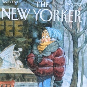 The cover's just the beginning - The New Yorker Iconic Journalism & Cartoons - Collectible Issue Gift for magazine lovers!