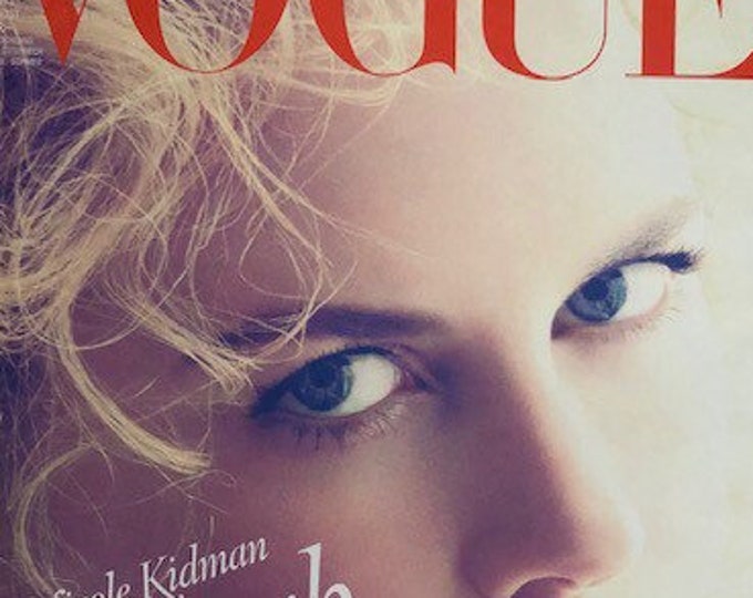 Own a piece of Vogue history -Fashion magazine Vogue Deutsch cover Nicole Kidman