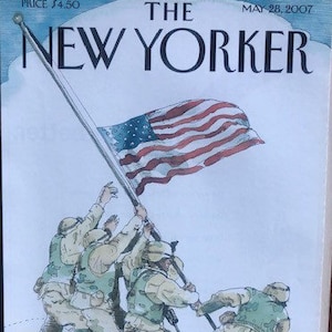 The cover's just the beginning - The  New Yorker magazine Iconic Journalism & Cartoons - Collectible Issue Gift for magazine lovers!