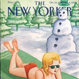 The cover's just the beginning - The New Yorker 1998 Iconic Journalism & Cartoons - Collectible Issue Gift for magazine lovers!