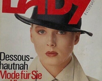 Vintage magazine Lady 1986