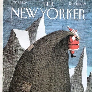 The cover's just the beginning - The New Yorker 1999 Iconic Journalism & Cartoons - Collectible Issue Gift for magazine lovers!