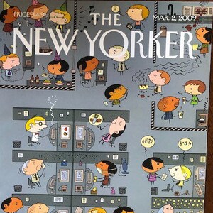 The cover's just the beginning - The New Yorker 2009 Iconic Journalism & Cartoons - Collectible Issue Gift for magazine lovers!