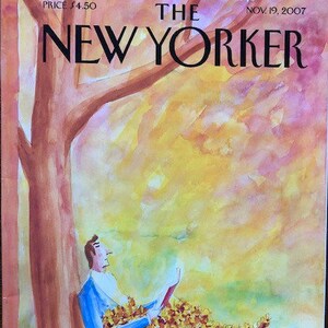 The cover's just the beginning - The New Yorker 2007 Iconic Journalism & Cartoons - Collectible Issue Gift for magazine lovers!