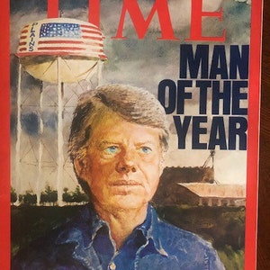 In copertina, una leggenda - Vintage è Time Magazine 1977 Jimmy Carter
