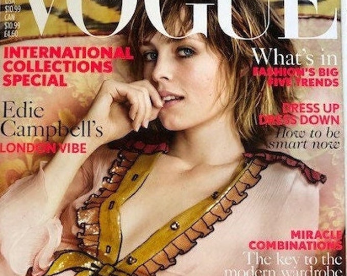 Vogue British magazine 2016