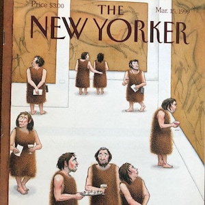 The cover's just the beginning - The New Yorker 1999 Iconic Journalism & Cartoons - Collectible Issue Gift for magazine lovers!